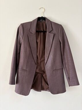Express Metallic Brown Blazer Jacket - Women size Small